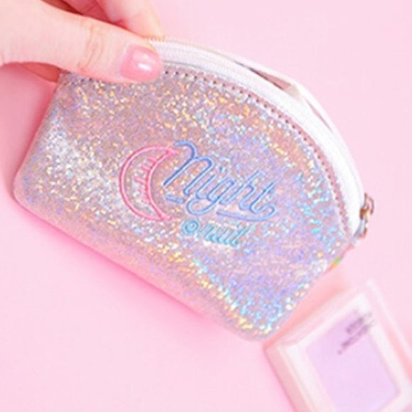 Bentoy Small Zipper Bag Glitter Crescent Night - Picture 4 of 8